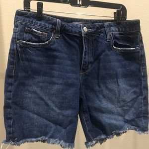 Joe's Jeans women 5 pockets raw hem shorts size 32